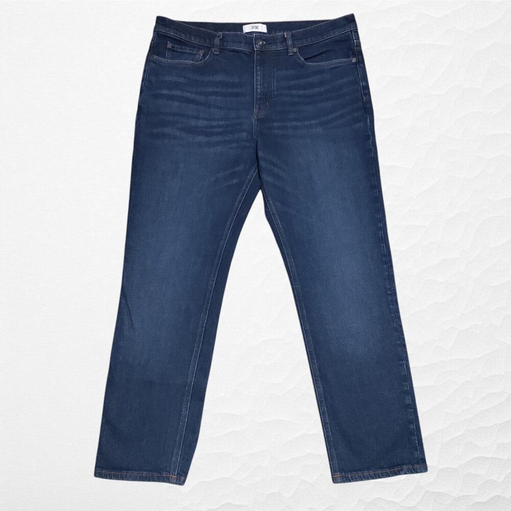 SPOKE Jeans Mens 38x29 Build B 12oz Original Classic Mid-Weight Stretch‎ Denim